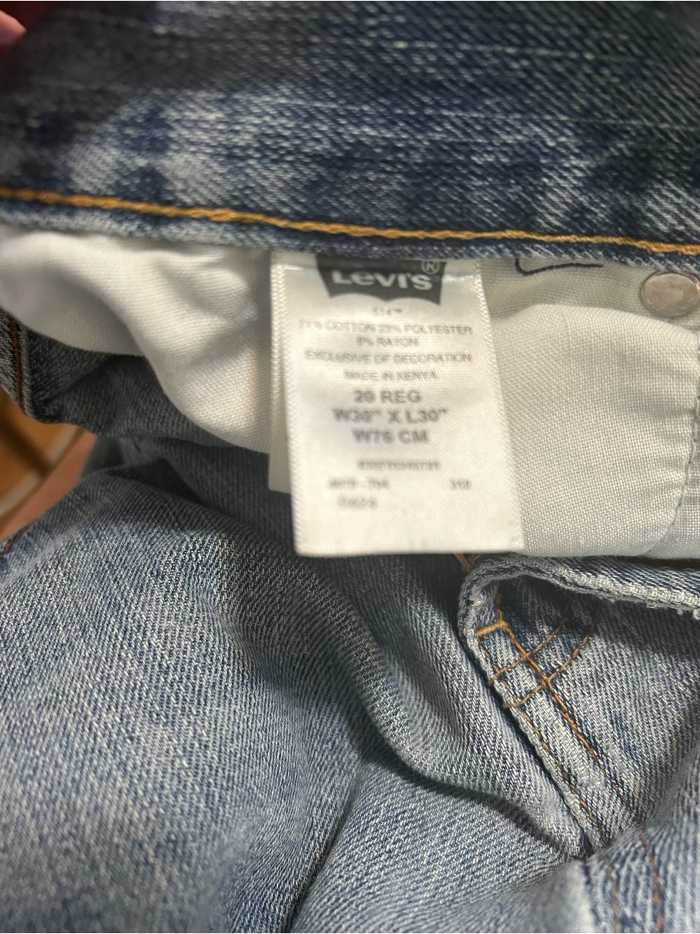 Levi’s 514 - Picture 8 of 8